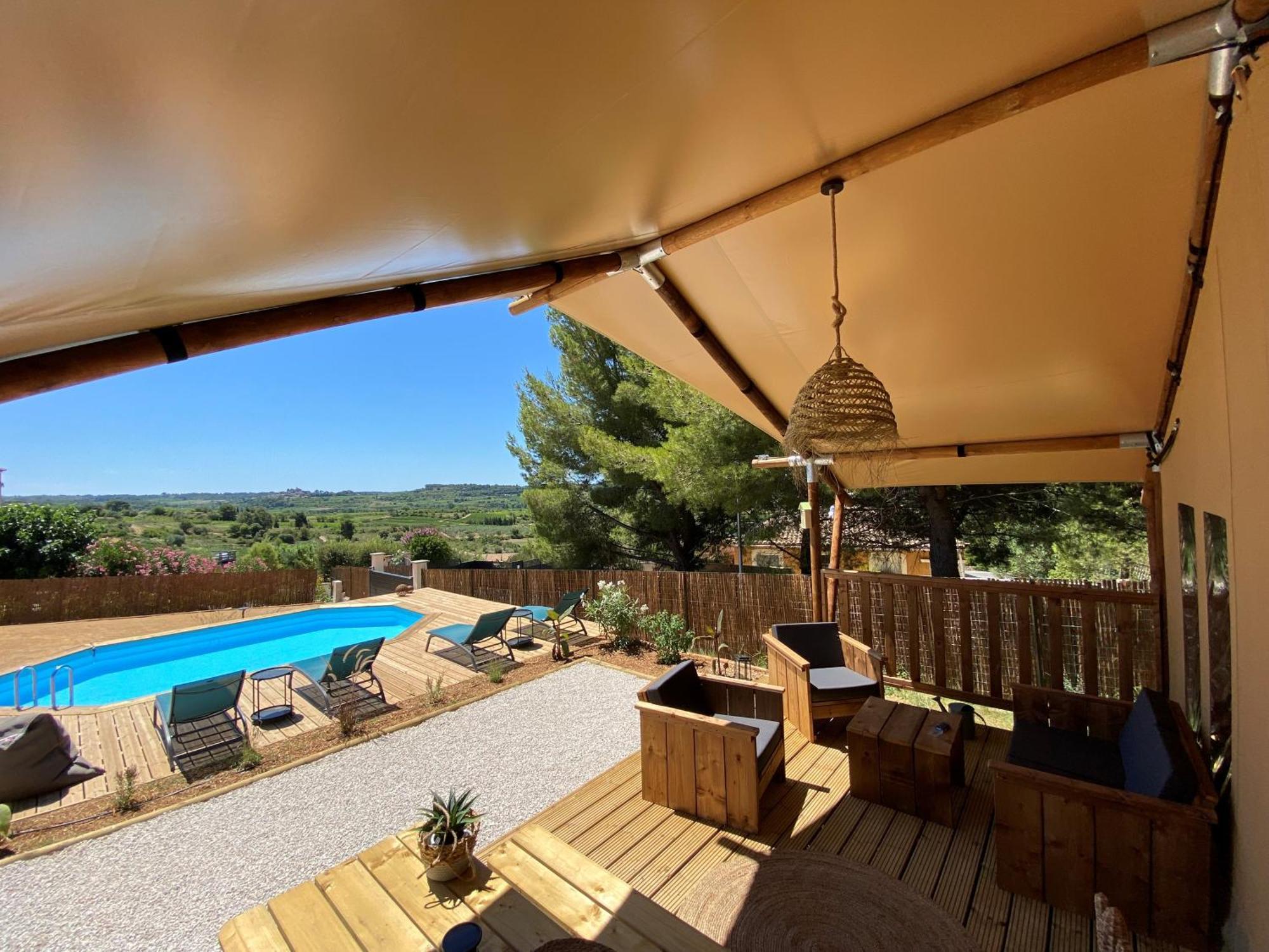 Domaine Du Chene Hotel Campagnan Buitenkant foto